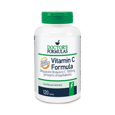 Doctor's Formulas Vitamin C 1000mg Fast Action 120tabs