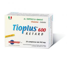 Bionat Tioplus 600 Retard 30 Δισκία Για Ανακούφιση Των Συμπτωμάτων Του Νευροπαθητικού Πόνου