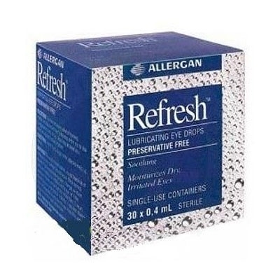 Allergan Refresh Λιπαντικές Οφθαλμικές Σταγόνες 30 X 0.4ml
