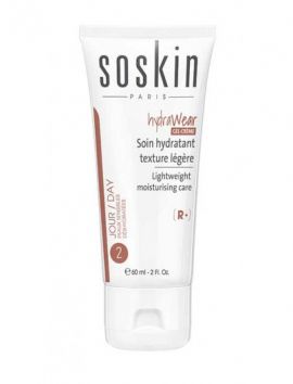 Soskin R+ Hydrawear Lightweight Moisturising Care Gel-Cream Eνυδατική Κρέμα Προσώπου Ελαφριάς Υφής για Κανονική/Μεικτή Επιδερμίδα, 60ml