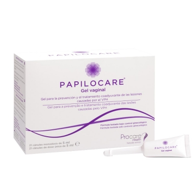 Procare Papilocare Vaginal Gel For HPV Gel για την Ευαίσθητη Περιοχή με Αλόη 7 x 5ml