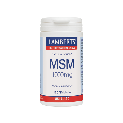 Lamberts MSM 1000mg 120 tabs