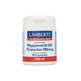 Lamberts Peppermint Oil Έλαιο Μέντας 100mg 90caps.