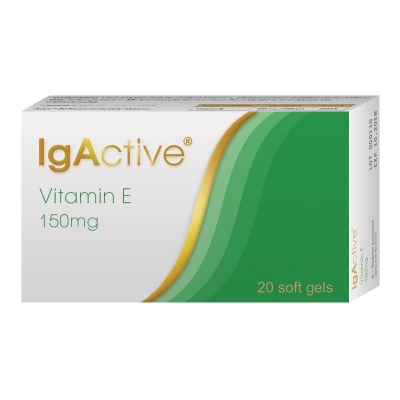 IgActive Vitamin E 150mg 20 tabs