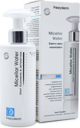 Frezyderm Micellar Water Καθαρισμού Deep Cleansing & Detoxifying για Λιπαρές Επιδερμίδες 200ml