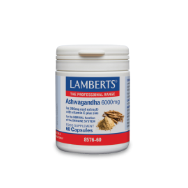 Lamberts – Ashwagandha 6000mg 60 Caps Ανοσοποιητικό