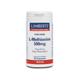 Lamberts L-Methionine 500μg 60 caps