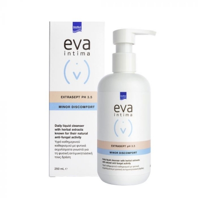 Eva Intima Extrasept pH 3.5 Minor Discomfort Υγρό Καθημερινού Καθαρισμού Ευαίσθητης Περιοχής 250ml