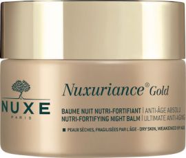 Nuxe Nuxuriance Gold Nutri-Fortifying Ενυδατικό & Αντιγηραντικό Balm Προσώπου Νυκτός για Ξηρές Επιδερμίδες 50ml
