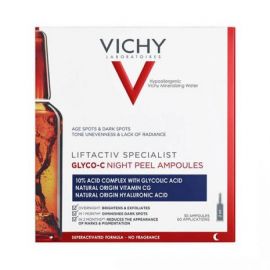 Vichy Liftactiv Specialist Glyco-C Night Peel Αμπούλες Θεραπεία για Λάμψη & Λείανση κατά των Δυσχρωμιών 30τμχ x 2ml