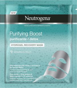 Neutrogena Purifying Boost The Detoxifier Hydrogel Μάσκα Αναδόμησης 30ml