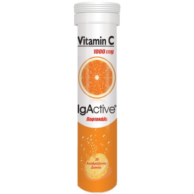 IgActive Vitamin C 1000 mg x 20 Effervescent Tabs
