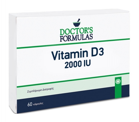 Doctor's Formulas Vitamin D3 2000iu, 60 Caps