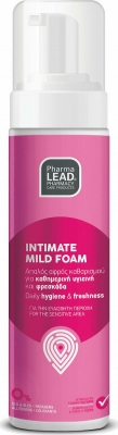 Pharmalead Intimate Mild Foam Αφρός Καθαρισμού για την Ευαίσθητη Περιοχή με Μενθόλη & Εκχύλισμα Χαμομηλιού, 200ml