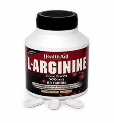 Health Aid L-Arginine 500mg 60 tabs