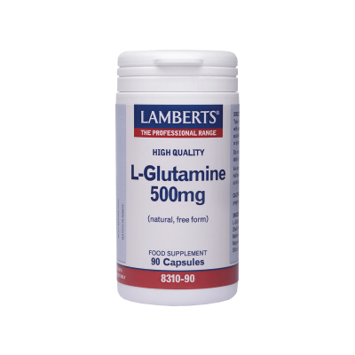 Lamberts L-Glutamine 500μg 90 caps