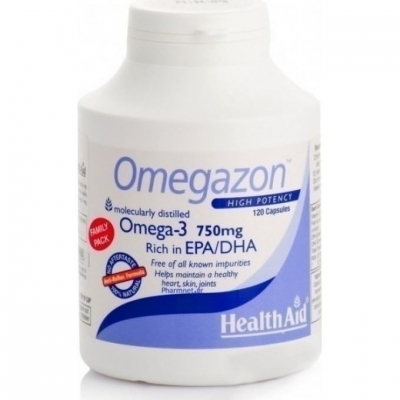 Health Aid Omegazon Omega-3 750mg 120caps