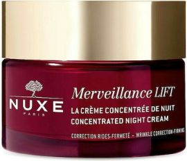 Nuxe Merveillance Lift Κρέμα Προσώπου Νυκτός με Υαλουρονικό Οξύ για Ενυδάτωση & Αντιγήρανση 50ml