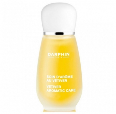 Darphin Essential Oil Elixir Vetiver Aromatic Care Stress Relief Detox Ελιξίριο Αιθέριου Ελαίου για Θρέψη & Λάμψη Προσώπου με Anti - Stress Δράση, 15ml