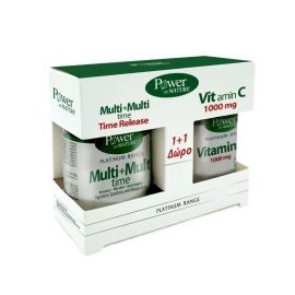 Power Health Promo Platinum Range Multi+Multi Time 30 ταμπλέτες + Δώρο Platinum Range Vitamin C 1000