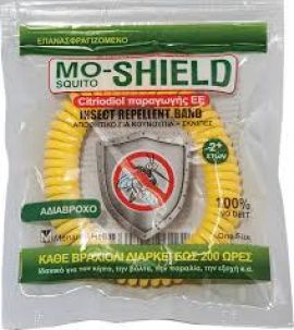 Mo-Shield Αντικουνουπικό Βραχιόλι Κίτρινο 1Τμχ
