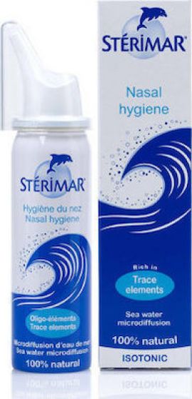 Sterimar Nasal Hygiene Ρινικό Σπρέι με Θαλασσινό Νερό για Όλη την Οικογένεια από 3 Ετών 100ml