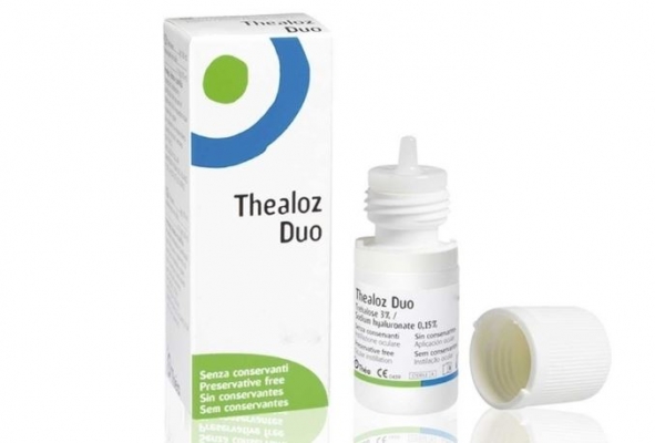 Thea Thealoz Duo Οφθαλμικές Σταγόνες με Υαλουρονικό Οξύ 5ml