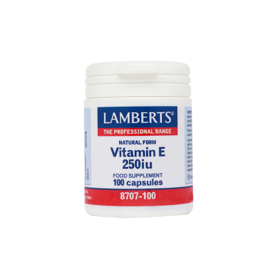 Lamberts VITAMIN E 250iu Natural 100 caps